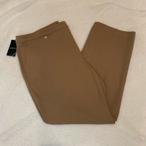 Lauren Ralph Lauren Camel Colored Wool Blend Pants NWT